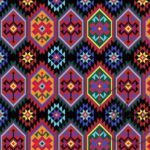 Kilim Patterned Fabric