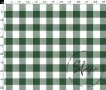 Kiwi Large Gingham Patterned Fabric