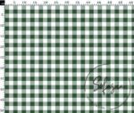 Kiwi Small Gingham Patterned Fabric