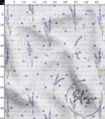 Lavender Garden Polka Dot Patterned Fabric - Image 3