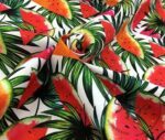 Leafy Watermelons Patterned Sofa Fabric - Image 5