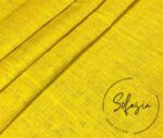 Lemon Linen Look Fabric