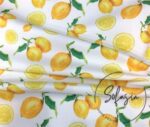 Lemon Patterned Sofa and Curtain Fabric - Image 3