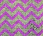 Linen Effect Pink Zigzag Pattern Fabric