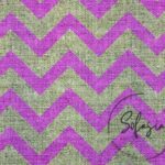 Linen Effect Pink Zigzag Pattern Fabric