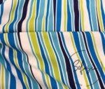 Marine Stripe Patterned Fabric - Image 3