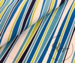 Marine Stripe Patterned Fabric