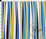 Marine Stripe Patterned Fabric - Image 5