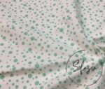 Mint Droplet Pattern Fabric - Image 3