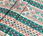 Mint Ethnic Patterned Cover Fabric - Image 4
