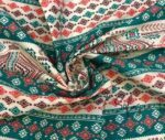 Mint Ethnic Patterned Cover Fabric - Image 5