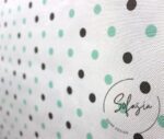 Mint Gray Dotted White Fabric (Curtain and Sofa Fabrics) - Image 4