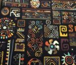 Modern Art Ethnic Patterned Fabric Types - Image 4