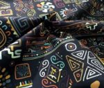 Modern Art Ethnic Patterned Fabric Types - Image 6