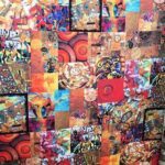 Modern Art Patchwork Fabric