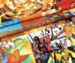 Modern Art Patchwork Fabric - Image 8
