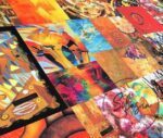 Modern Art Patchwork Fabric - Image 10
