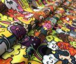 Monsters Pop Art Patterned Fabric - Image 9