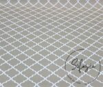 Moroccan Patterned Fabric on a Beige Background - Image 6