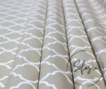 Moroccan Patterned Fabric on a Beige Background - Image 7
