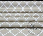 Moroccan Patterned Fabric on a Beige Background - Image 8