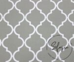 Moroccan Patterned Fabric on Light Gray Background - Image 3