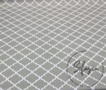 Moroccan Patterned Fabric on Light Gray Background - Image 4