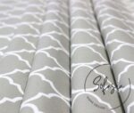 Moroccan Patterned Fabric on Light Gray Background - Image 6