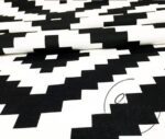 Mosaic Interlocking Squares Patterned Sofa and Curtain Fabric - Image 3