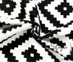 Mosaic Interlocking Squares Patterned Sofa and Curtain Fabric - Image 4
