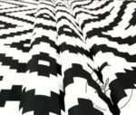 Mosaic Interlocking Squares Patterned Sofa and Curtain Fabric - Image 5