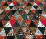 Motif Triangles Patterned Bohemian Fabric - Image 3