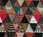 Motif Triangles Patterned Bohemian Fabric - Image 4