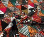 Motif Triangles Patterned Bohemian Fabric - Image 5