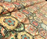 Motifed Honeycomb Pattern Fabric - Image 7