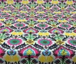 Multicolored Bohemian Style Tapestry Pattern Sofa Upholstery Fabric - Image 5