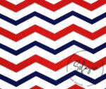 Naval Zigzag Patterned Curtain and Sofa Fabric - Image 6