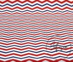 Naval Zigzag Patterned Curtain and Sofa Fabric - Image 7