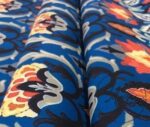 Navy Blue Bohemian Tapestry Patterned Sofa Fabric - Image 8