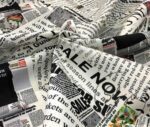 Newspaper Patterned Curtain and Sofa Fabric - Image 5