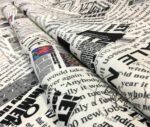Newspaper Patterned Curtain and Sofa Fabric - Image 8