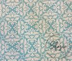 Ocean Blue Motif Patterned Background Curtain Fabric - Image 3