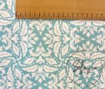 Ocean Blue Motif Patterned Background Curtain Fabric - Image 4