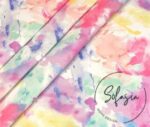 Pastel Batik Patterned Sofa and Curtain Fabric - Image 3