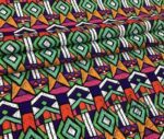 Pastel Ethnic Patterned Throw Pillow and Curtain Fabric - Image 6