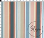 Pastel Stripe Pattern Fabric - Image 4