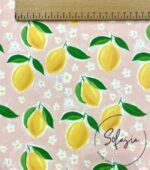 Patterned Sofa and Curtain Fabric with Powder Watercolor Background - Image 4