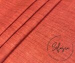 Peach Linen Look Fabric