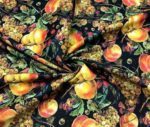 Peach Patterned Sofa and Curtain Fabric - Image 4