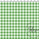 Peanut Small Gingham Patterned Fabric